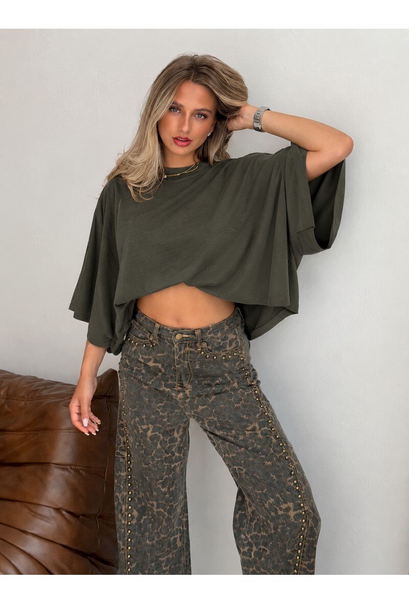Tia - T-shirt Manche Chauve Souris