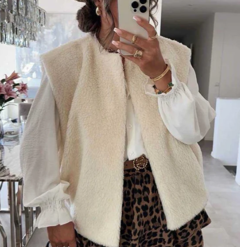 Gigi - Gilet Sans manches Moumoute