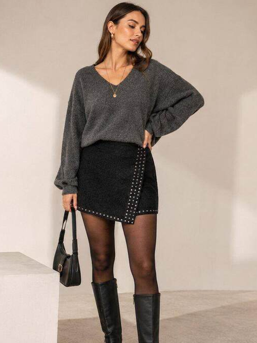 Olympe - Jupe/Short Velours