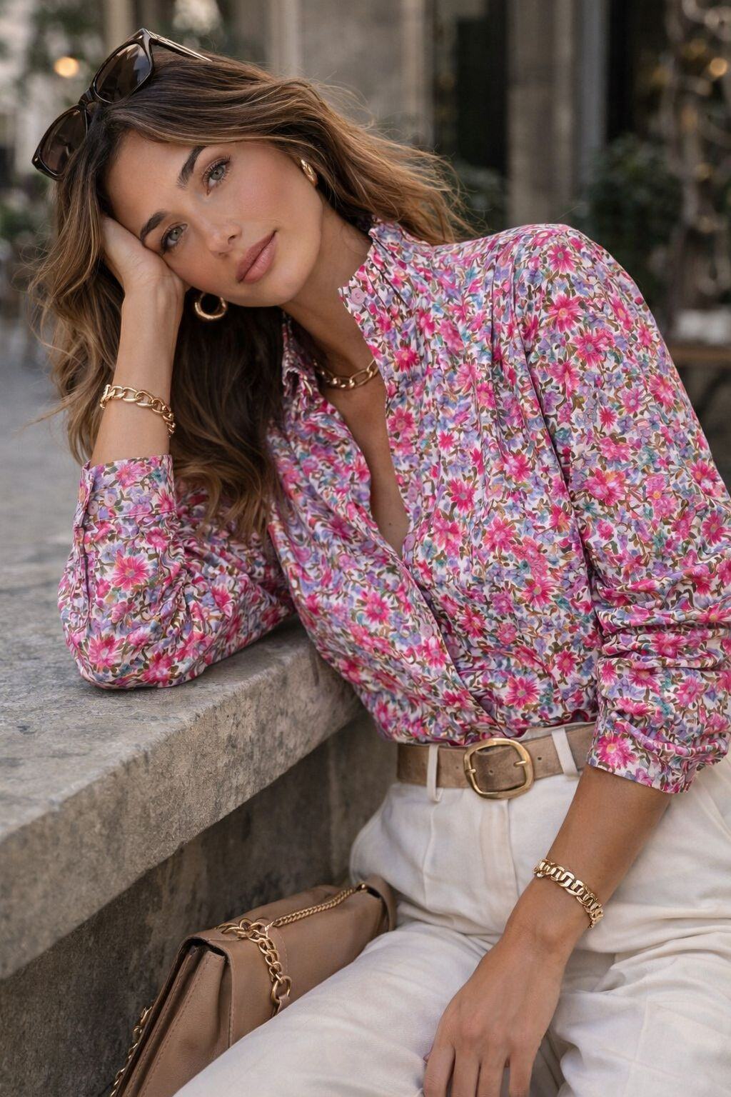 Fanny - Chemise Florale